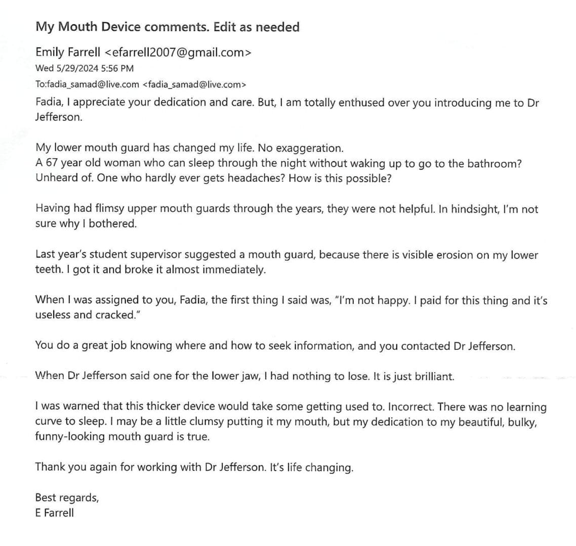 A handwritten note about a COVID-19 vaccine conversation and personal experiences.